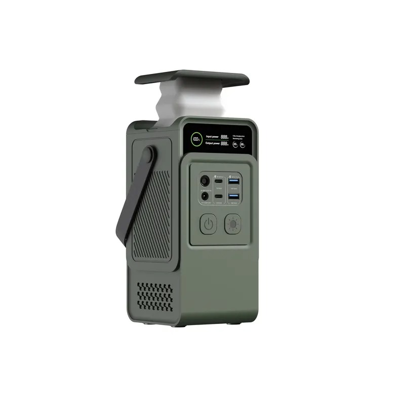 Solar Emergency Charger - 60000mAh 휴대용 파워스테이션 200W 태양광 발전기