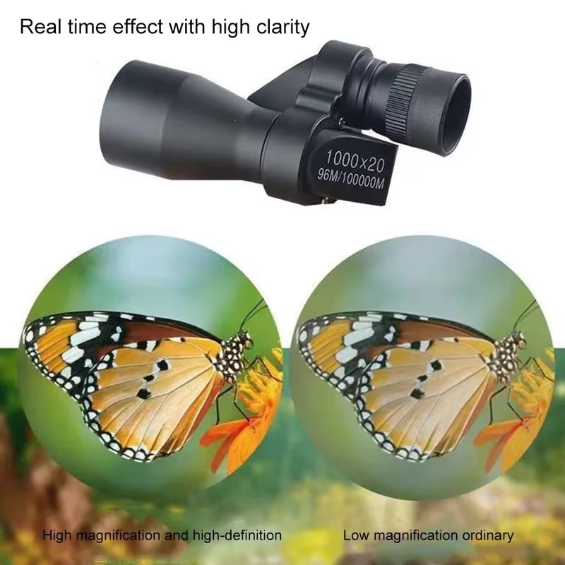 휴대용 미니 포켓 단안경 1000배 확대 20mm 렌즈 - Fishing Kit Compact 리뷰 및 가격