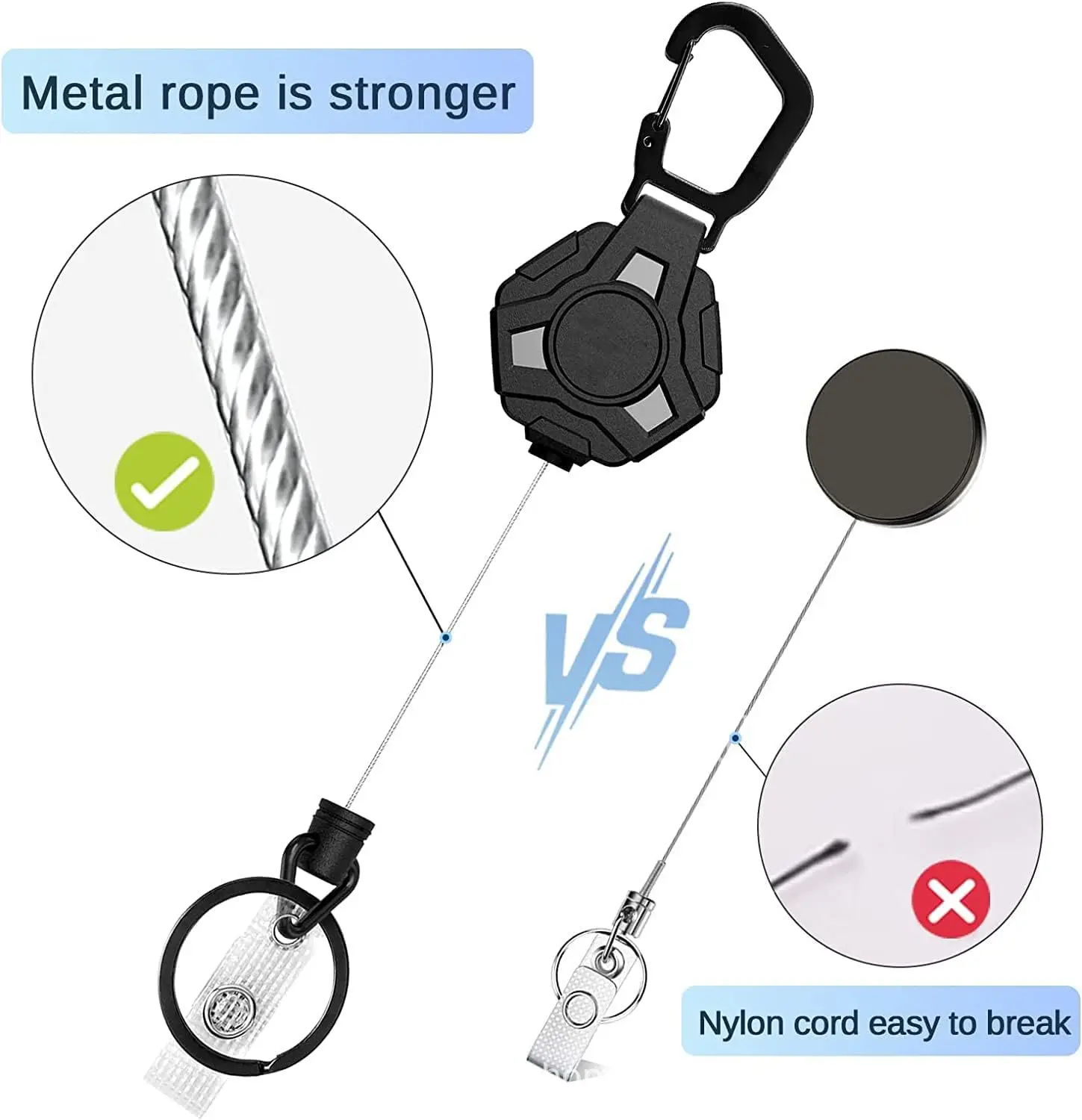 낚시 개폐식 안티-분실 당겨 키 체인 배지 키퍼 금속  - Fishing Kit Compact 리뷰 및 가격