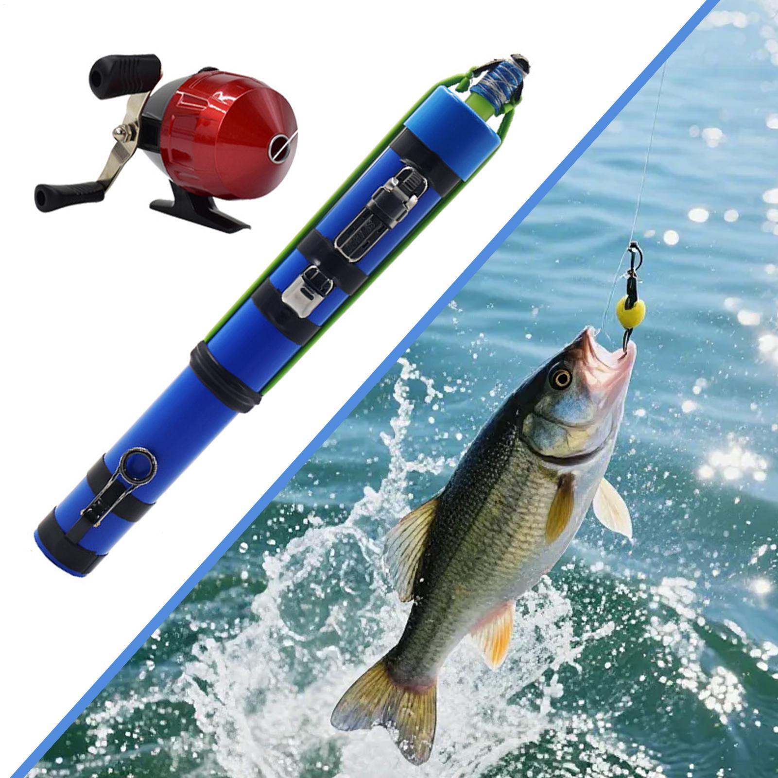 낚싯대 슬링샷 디자인 컴팩트 낚시 도구 릴 포함 여행용 - Fishing Kit Compact 리뷰 및 가격