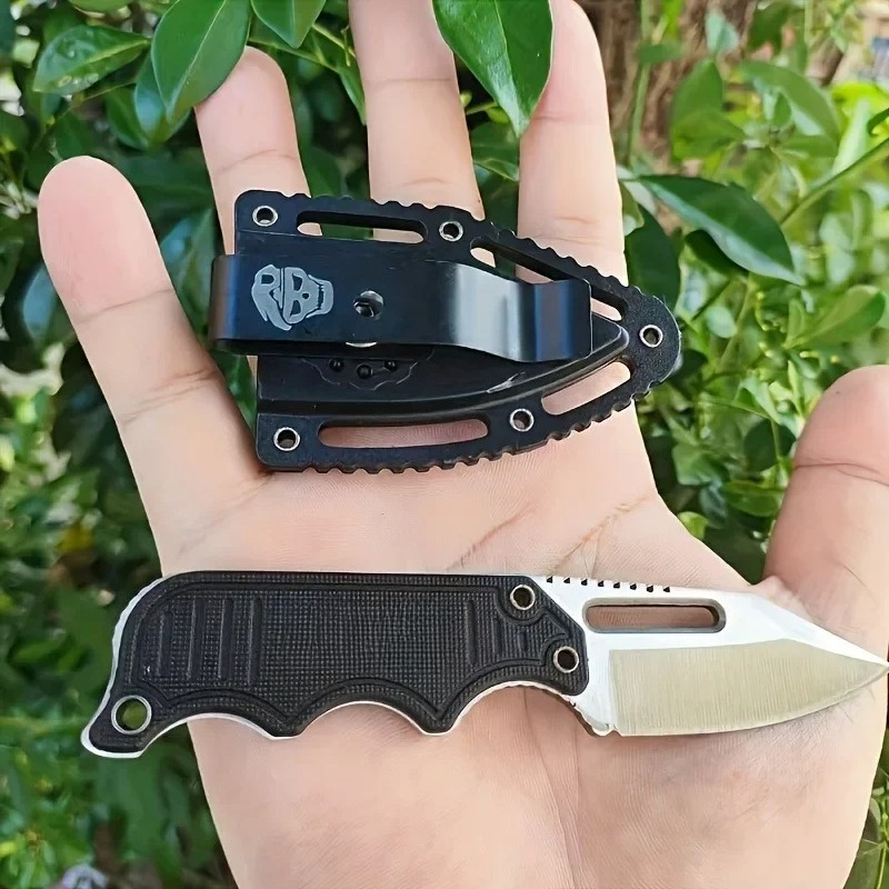 미니 고정 블레이드 나이프 G10 핸들 5Cr15MoV - Bushcraft Knife Fixed 리뷰 및 가격