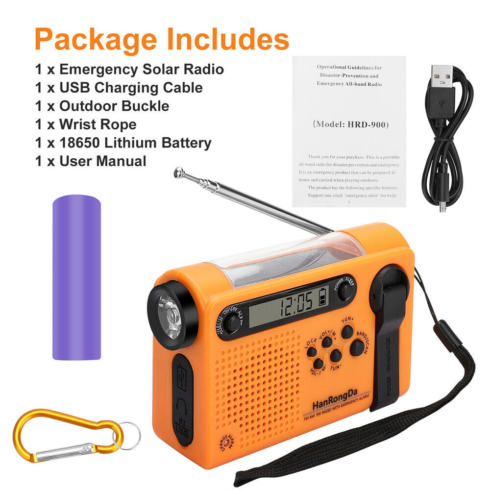 날씨 비상 라디오 AM/FM/SW 휴대용 태양열 핸드  - Solar Emergency Charger 리뷰 및 가격