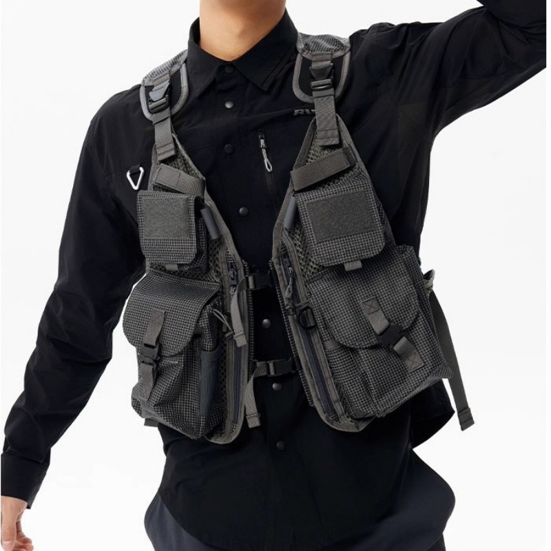 야외 전술 낚시 조끼 남성 여성 멀티 포켓 다기능 플라 - Fishing Kit Compact 리뷰 및 가격