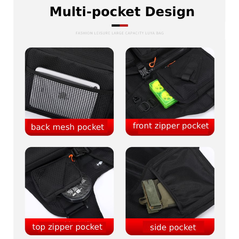 전술 캠핑 낚시 조끼 팩 플라이 낚시 가슴팩 여성 남성 - Fishing Kit Compact 리뷰 및 가격