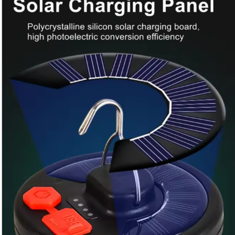 고출력 태양광 LED 캠핑 랜턴 충전식 캠핑 램프 접이 - Solar Emergency Charger 리뷰 및 가격